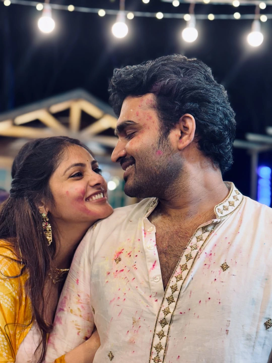 Kiran Abbavaram went to Friend Marriage with Wife Rahasya and Son Hanu