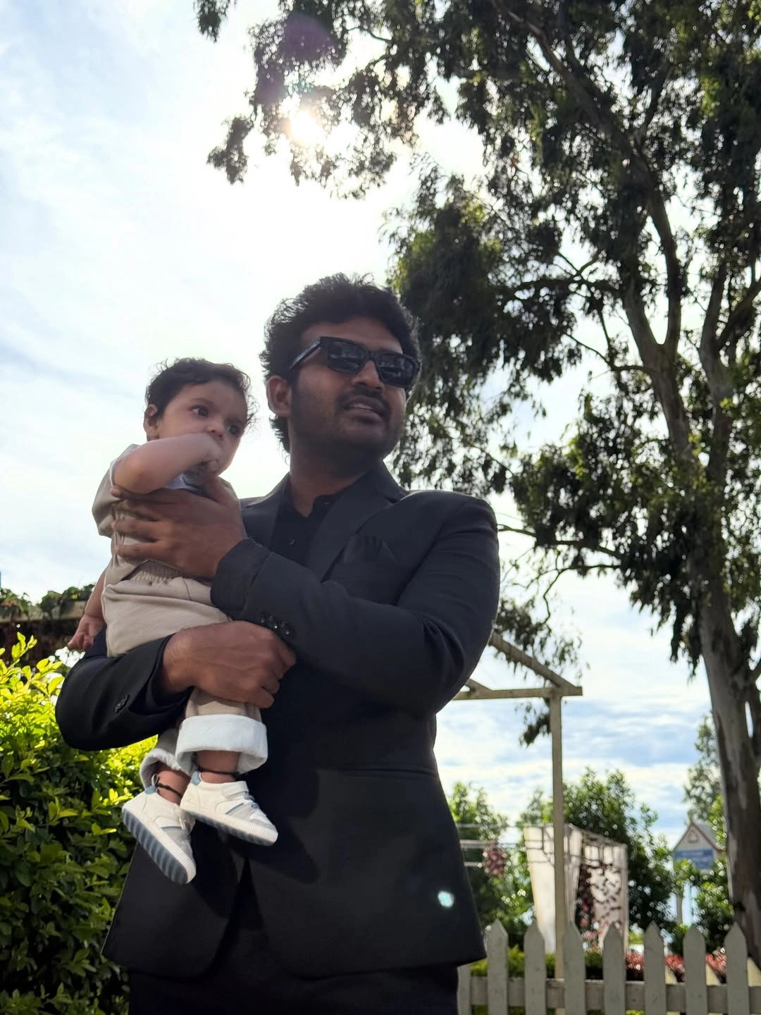 Kiran Abbavaram went to Friend Marriage with Wife Rahasya and Son Hanu