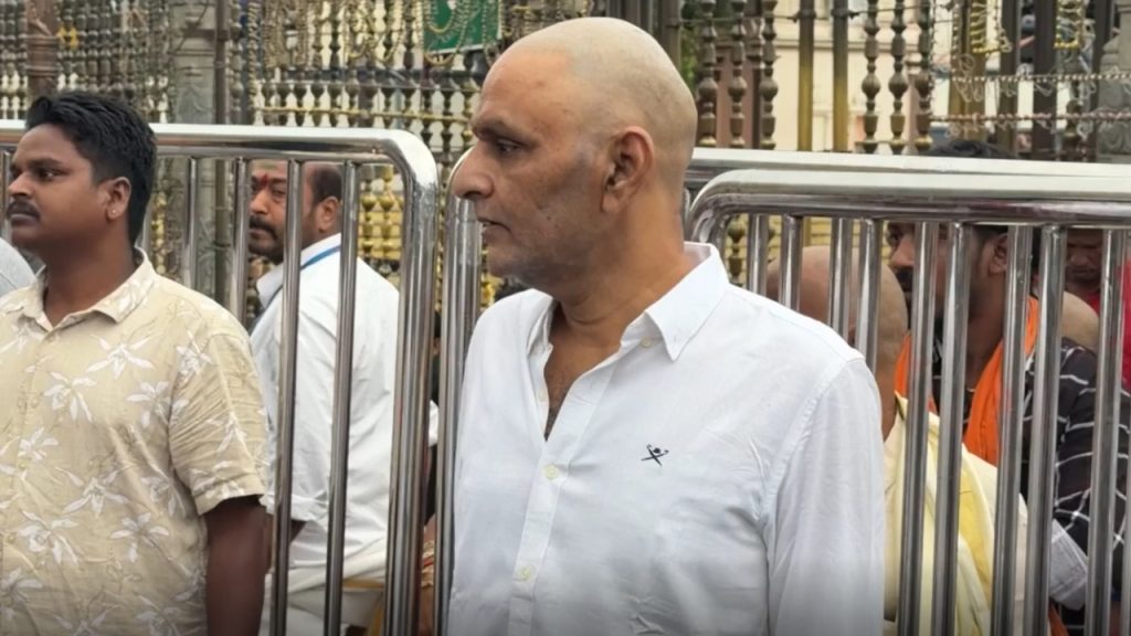 Kodali Nani Visits Tirumala