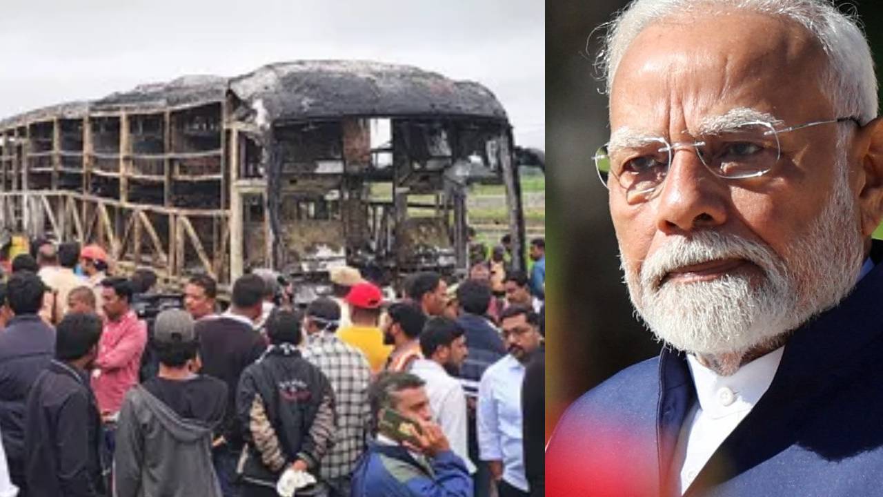 Kurnool Bus Accident : కర్నూలు బస్సు ప్రమాదం.. దిగ్భ్రాంతి వ్యక్తం చేసిన ప్రధాని మోదీ, రాష్ట్రపతి.. మృతుల కుటుంబాలకు పరిహారం.. Kurnool Bus Accident : కర్నూలు బస్సు ప్రమాదం.. దిగ్భ్రాంతి వ్యక్తం చేసిన ప్రధాని మోదీ, రాష్ట్రపతి.. మృతుల కుటుంబాలకు పరిహారం..