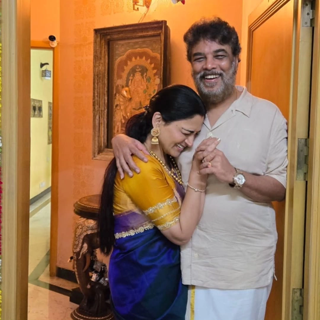 Kushboo Sundar Diwali Celebrations with Family