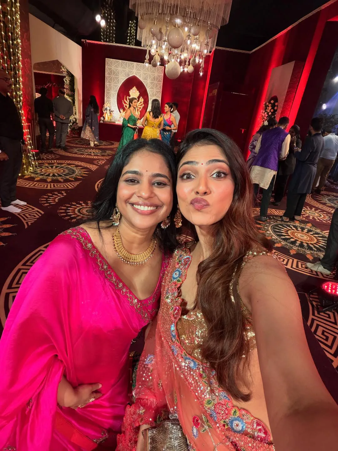 Malavika Mohanan Dussehra Celebrations