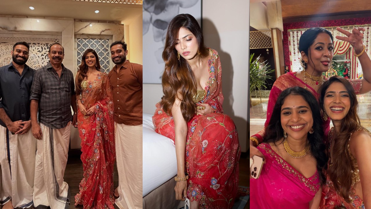 Malavika Mohanan :  ఫ్రెండ్స్ తో రాజాసాబ్ భామ దసరా సెలబ్రేషన్స్.. ఫొటోలు..