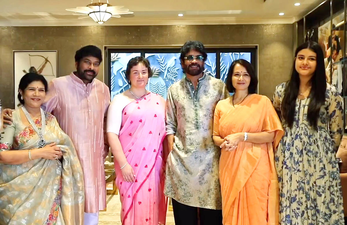 Mega Family held a grand baby shower for Upasana Konidela