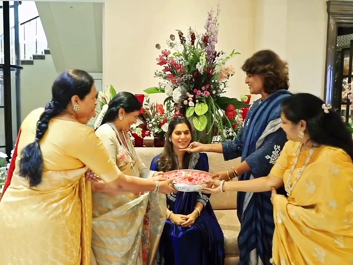 Mega Family held a grand baby shower for Upasana Konidela