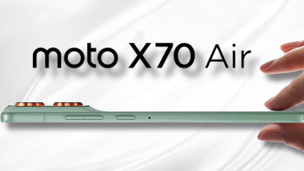 Moto X70 Air Launch