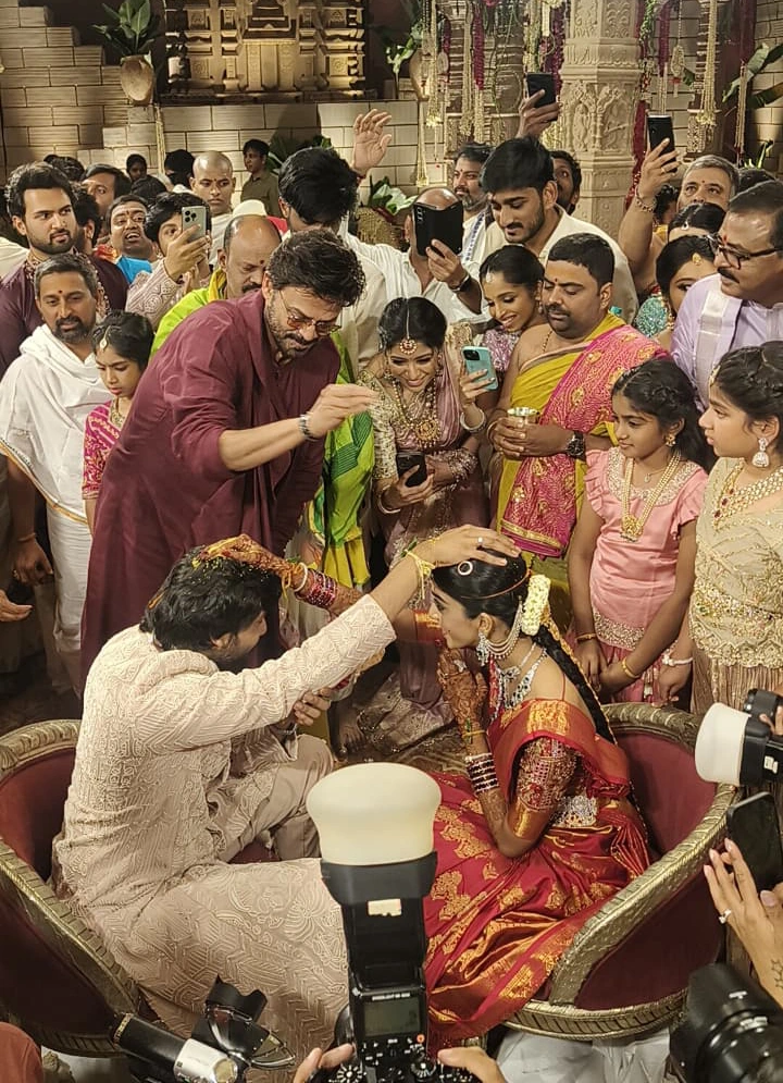 NTR Brother in Law Narne Nithiin Wedding Photos