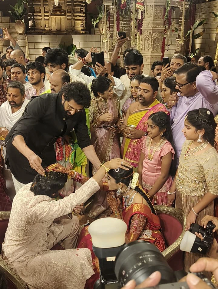 NTR Brother in Law Narne Nithiin Wedding Photos