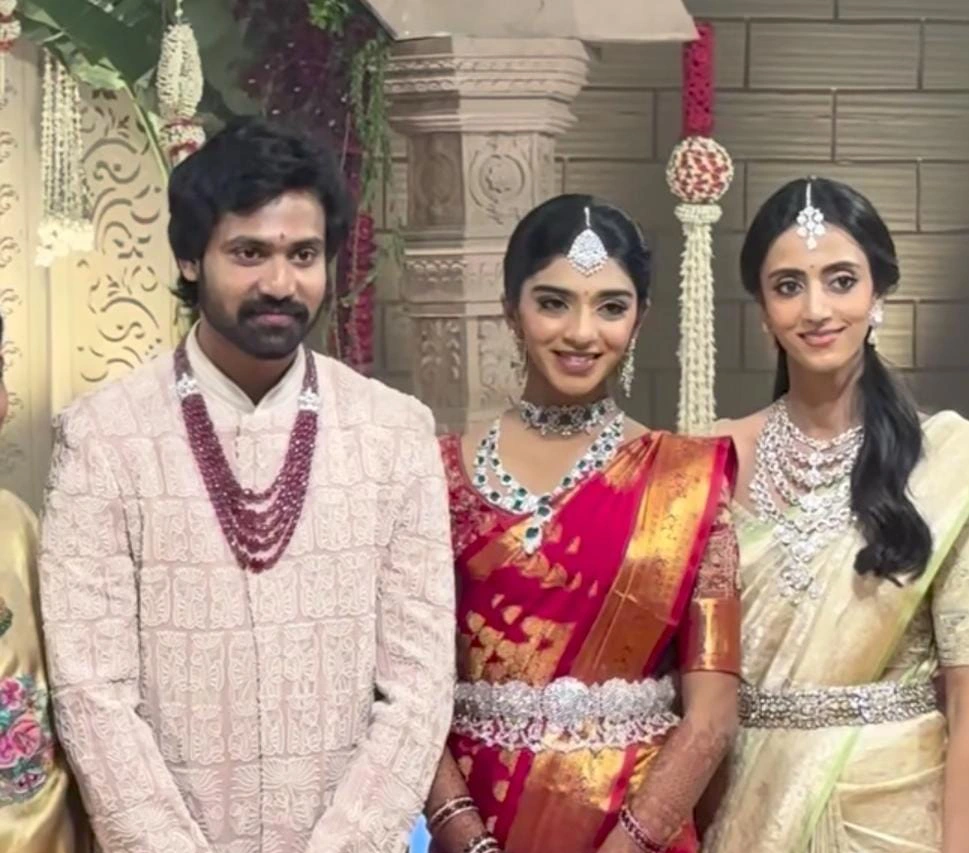 NTR Brother in Law Narne Nithiin Wedding Photos