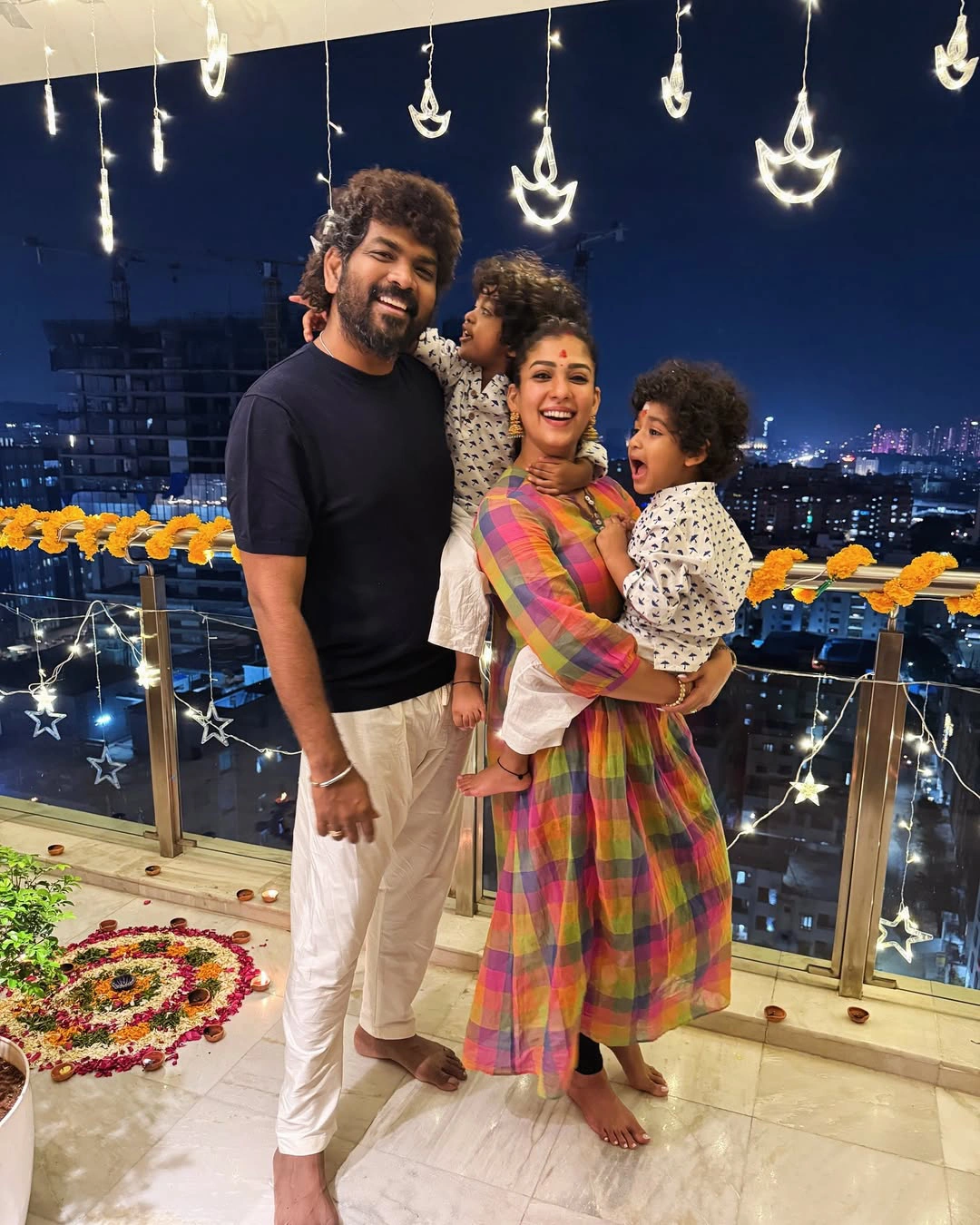 Nayanthara Diwali Celebrations