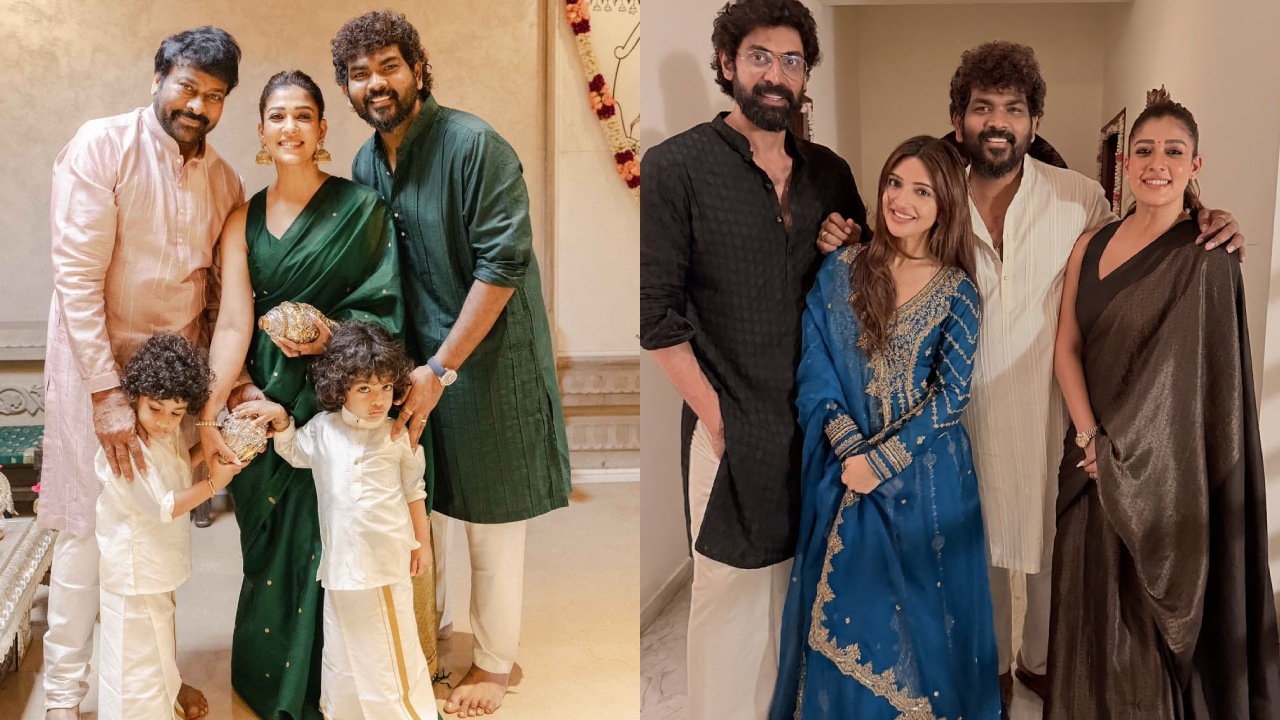 Nayanthara : మెగాస్టార్ చిరంజీవి ఇంట్లో నయనతార ఫ్యామిలీ దీపావళి సెలబ్రేషన్స్.. ఫొటోలు వైరల్..