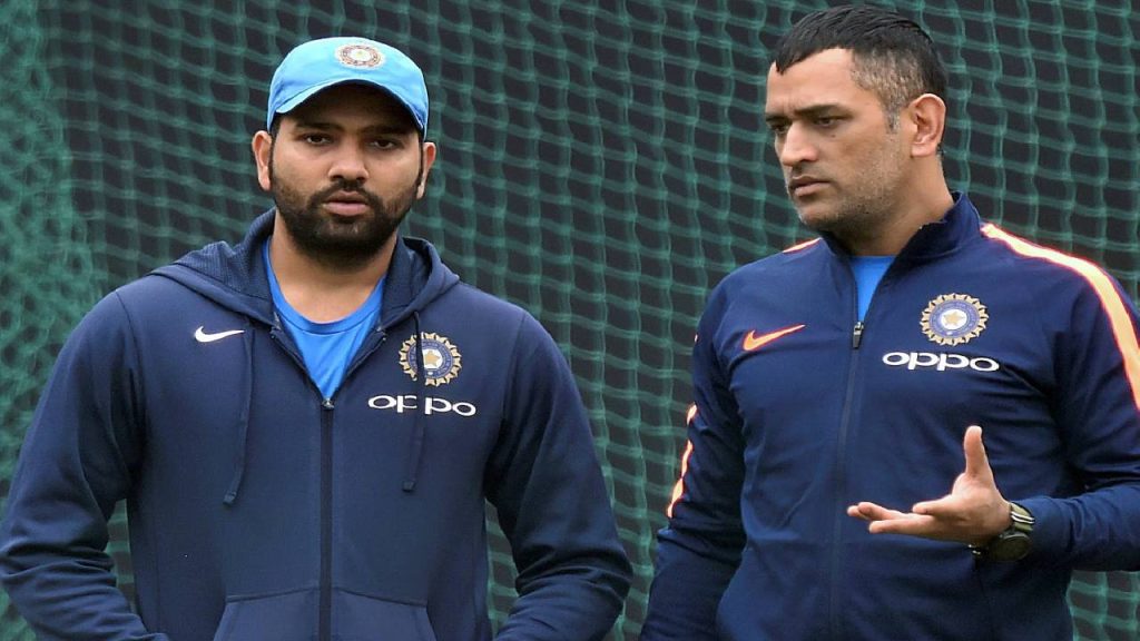 MS Dhoni, Rohit Sharma