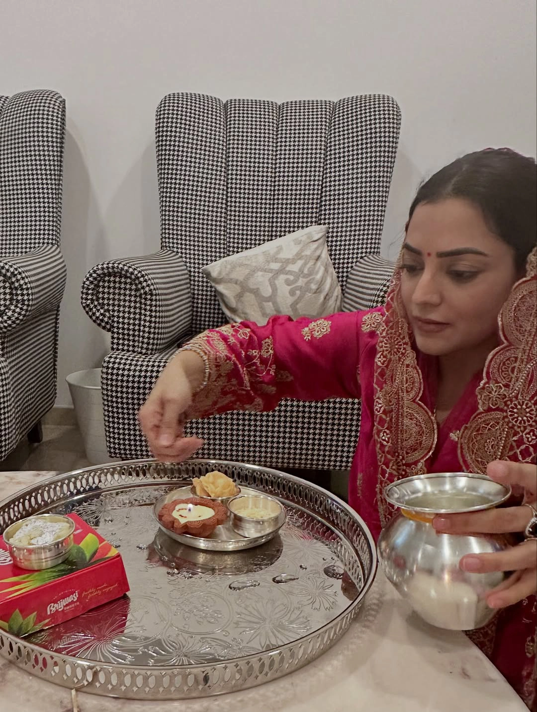 Nisha Aggarwal Karwa Chauth Celebrations