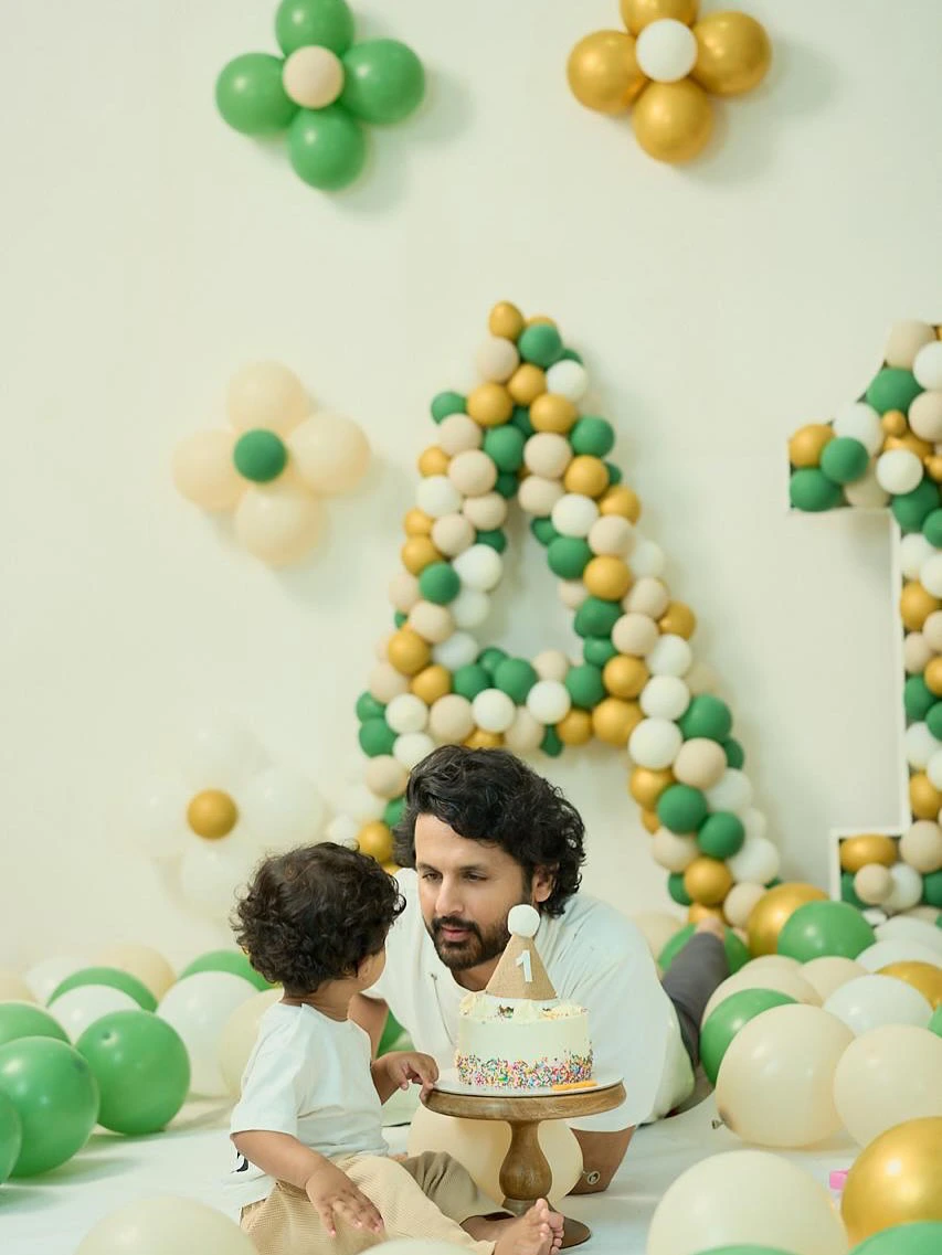 Hero Nithiin Son First Birthday Celebrations Photos