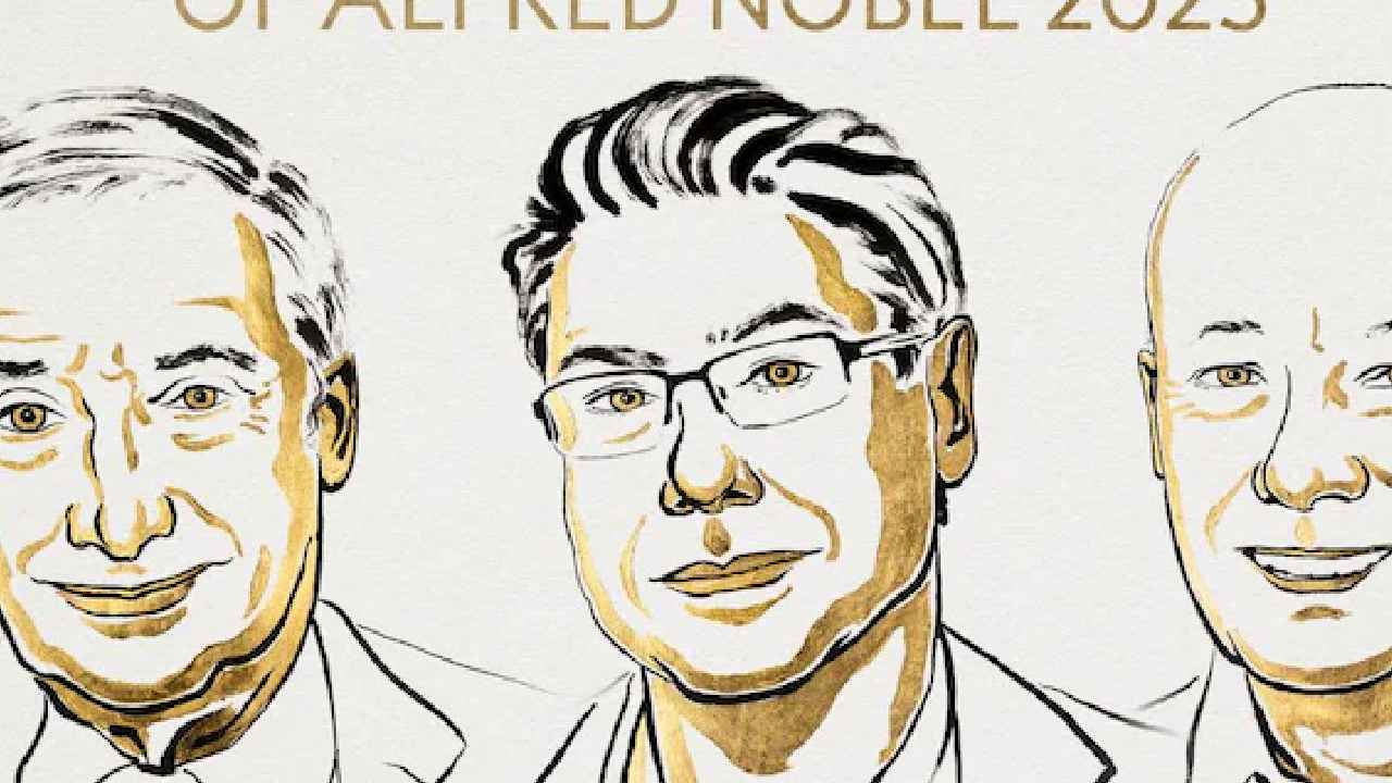 Nobel 2025: ఆర్థిక శాస్త్రంలో ఈ ముగ్గురికి నోబెల్ పురస్కారం.. ఏం సాధించారంటే.. Nobel 2025: ఆర్థిక శాస్త్రంలో ఈ ముగ్గురికి నోబెల్ పురస్కారం.. ఏం సాధించారంటే..