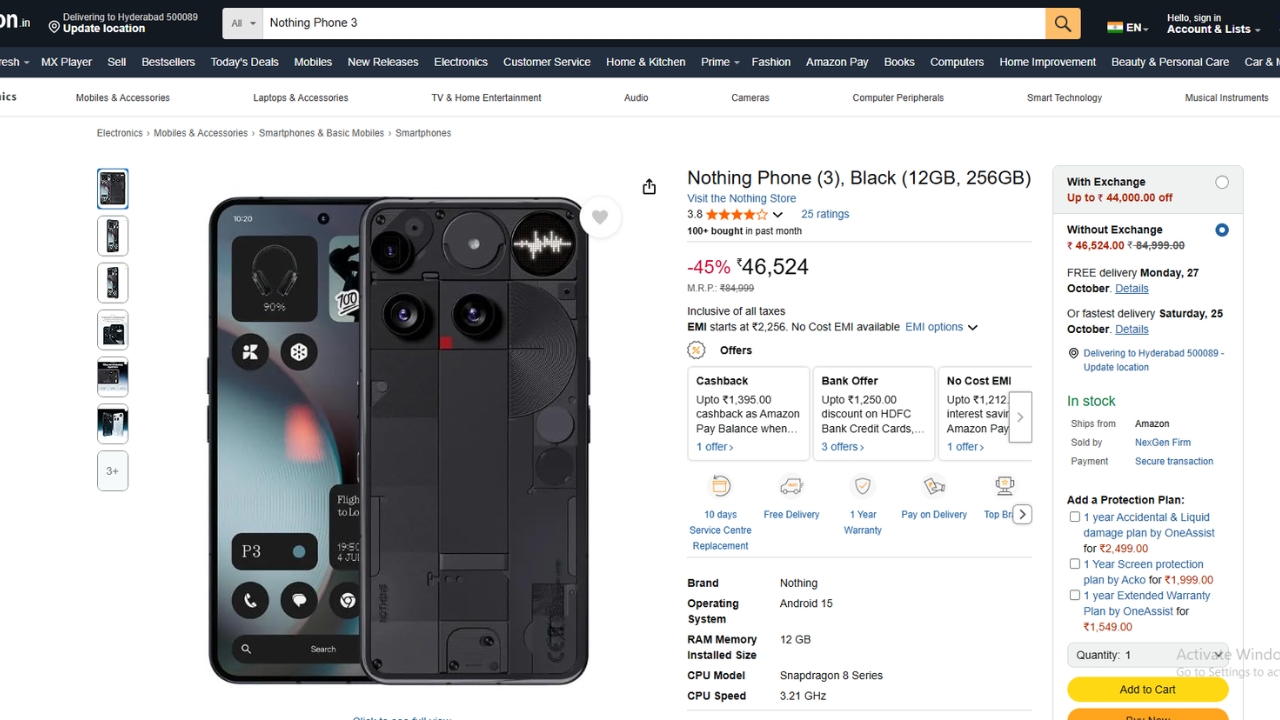 Nothing Phone 3 Offer