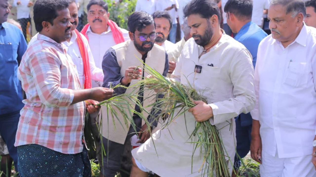 Pawan Kalyan: పొలాల్లోకి దిగి.. రైతులను పరామర్శిస్తూ పంట నష్టాన్ని పరిశీలించిన డిప్యూటీ సీఎం.. ఫొటోలు వైరల్