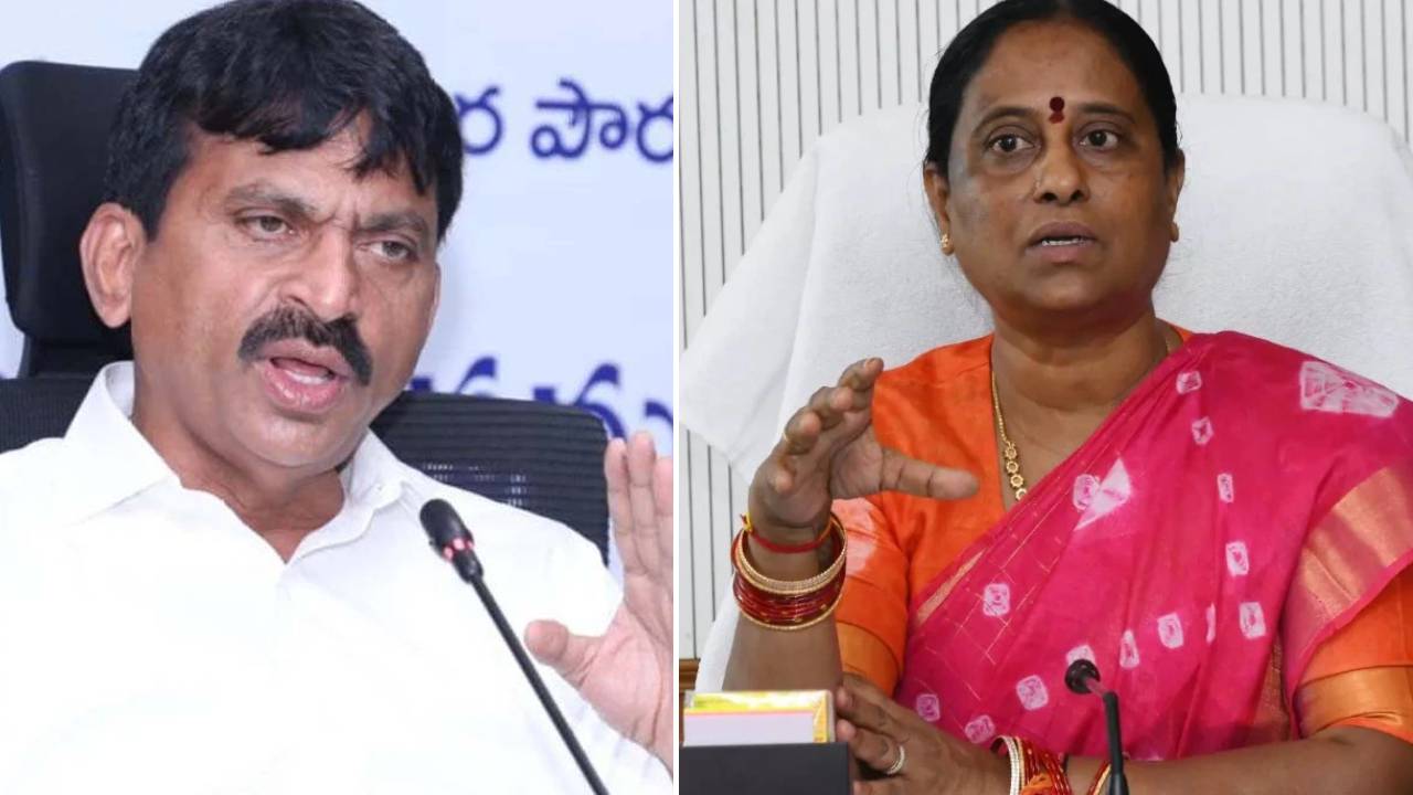 Telangana : తెలంగాణలో మళ్లీ మంత్రుల మధ్య వార్.. ఈసారి కొండా వర్సెస్ పొంగులేటి.. సీఎం వద్దకు పంచాయితీ..? అసలేం జరిగిందంటే.. Telangana : తెలంగాణలో మళ్లీ మంత్రుల మధ్య వార్.. ఈసారి కొండా వర్సెస్ పొంగులేటి.. సీఎం వద్దకు పంచాయితీ..? అసలేం జరిగిందంటే..