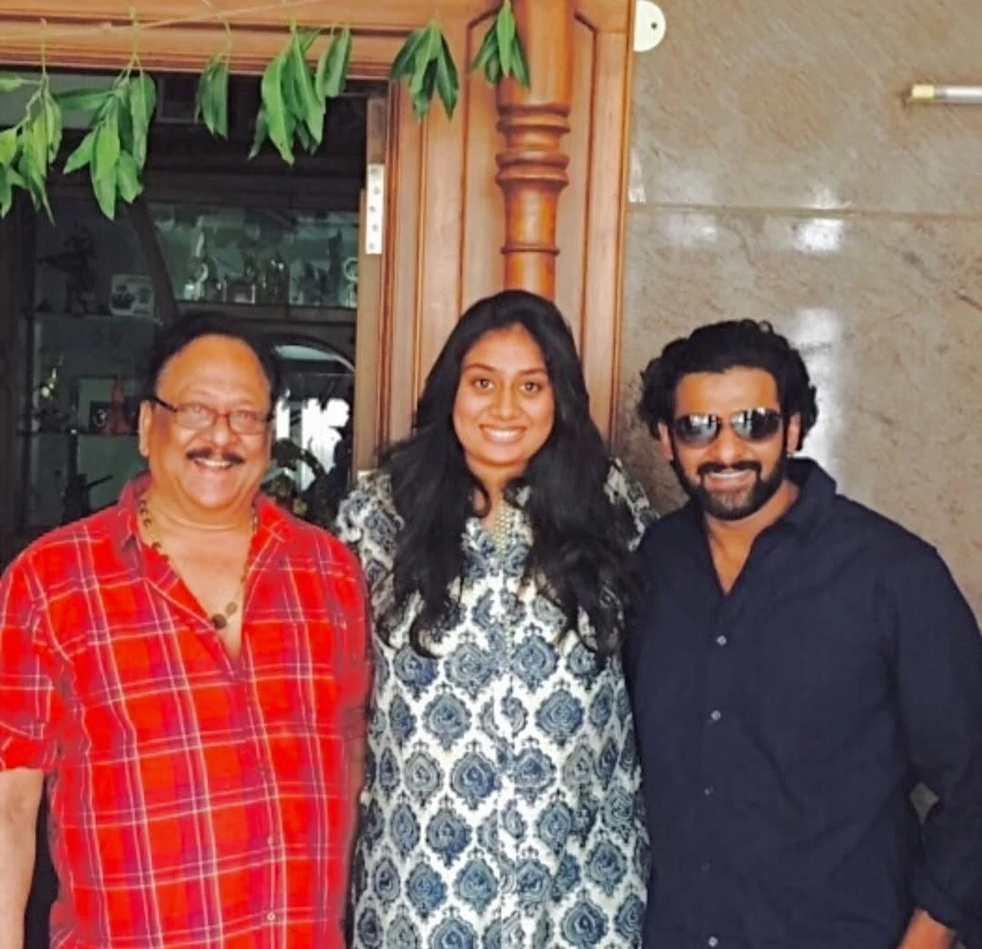 Prabhas Birthday his Sister Praseedha Shares Special Photos