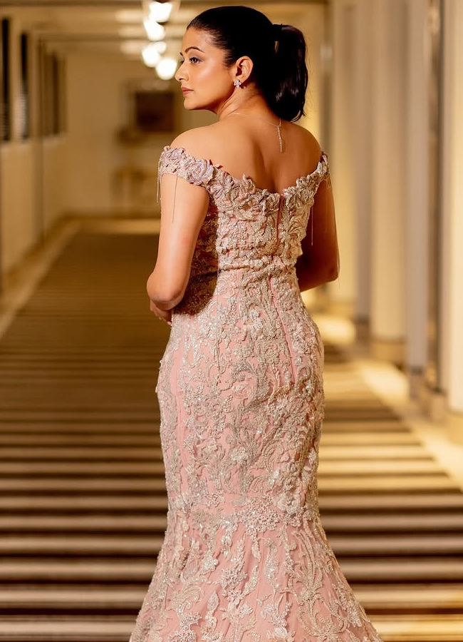 Priyamani dazzled in a designer dress at the Filmfare ceremony