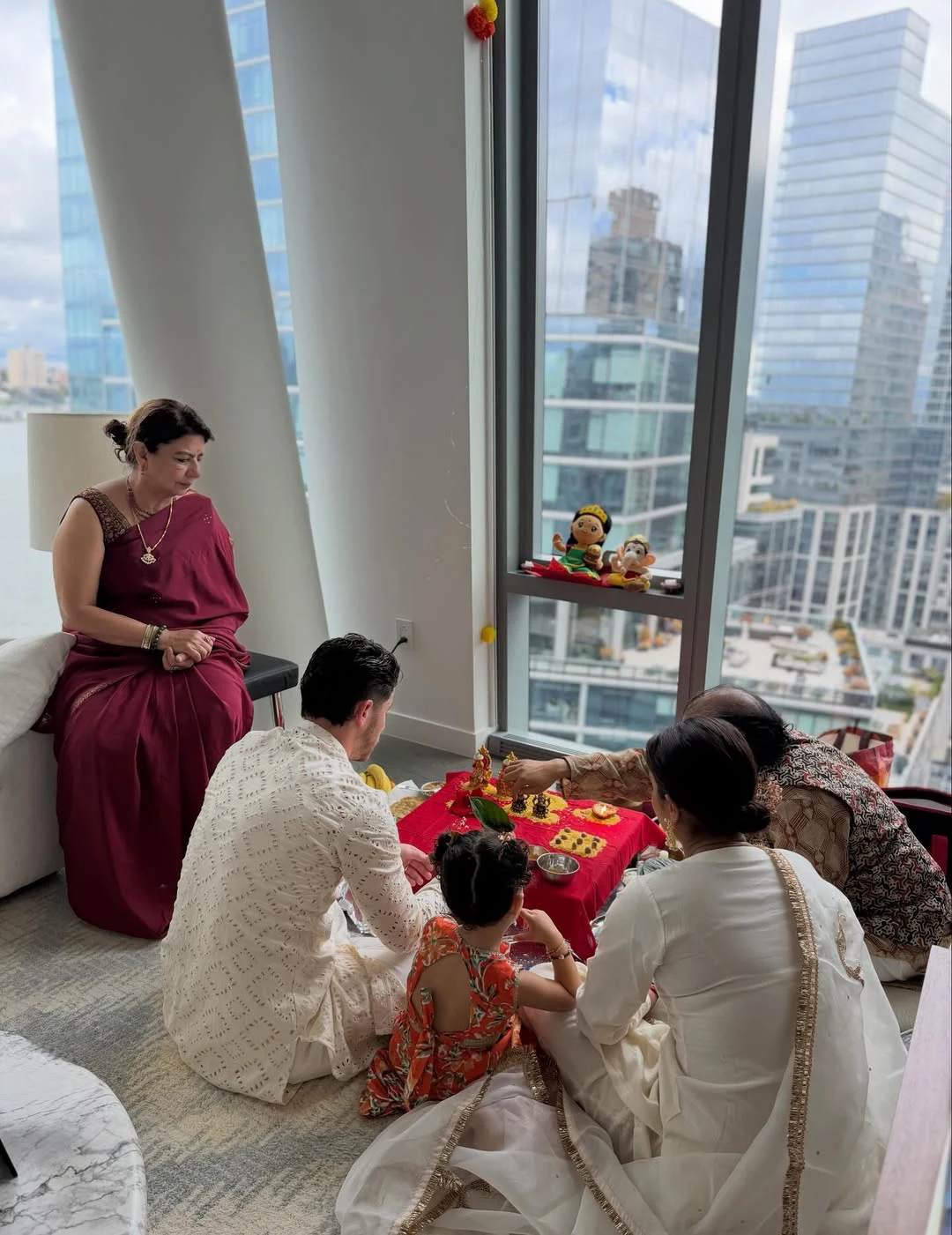 Priyanka Chopra Diwali Celebrations with Family