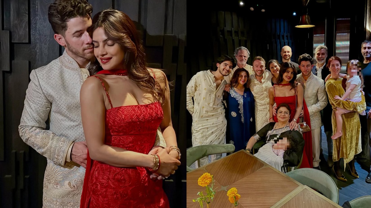 Priyanka Chopra : అమెరికాలో ఫ్యామిలీతో ప్రియాంక చోప్రా దీపావళి సెలబ్రేషన్స్.. ఫొటోలు..