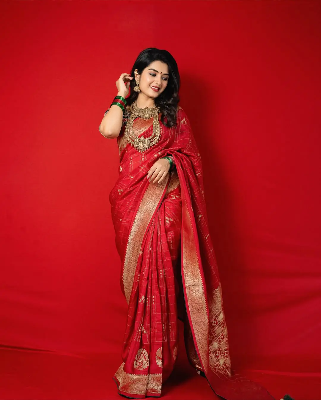 Priyanka Jain traditional photoshoot goes viral on social media (12)