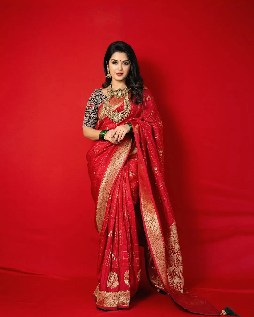 Priyanka Jain traditional photoshoot goes viral on social media (9)