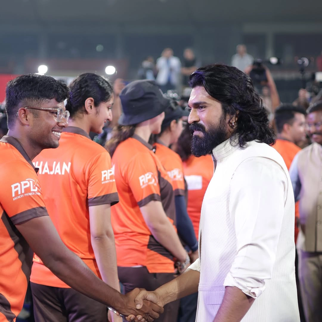 Ram Charan as Guest for Archery Premiere League Opening Event