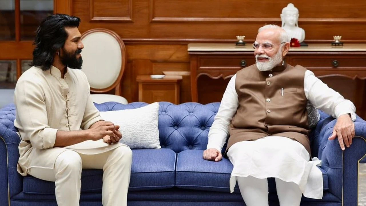 Ram charan Meet Pm Modi