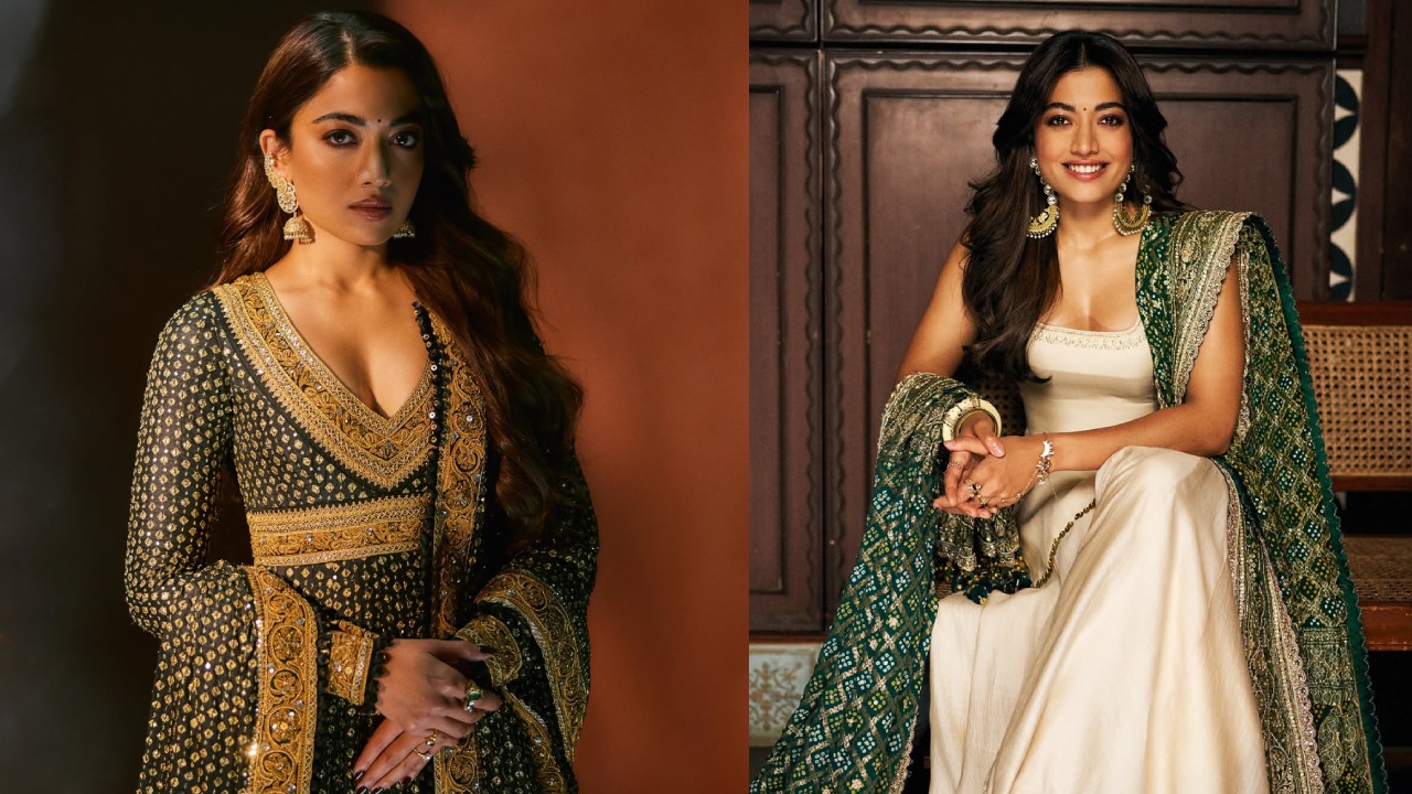 Rashmika Mandanna : విజయ్ దేవరకొండతో నిశ్చితార్థం తర్వాత రష్మిక మందన్న దీపావళి.. స్పెషల్ ఫొటోలు.. ఎంత క్యూట్ ఉందో..