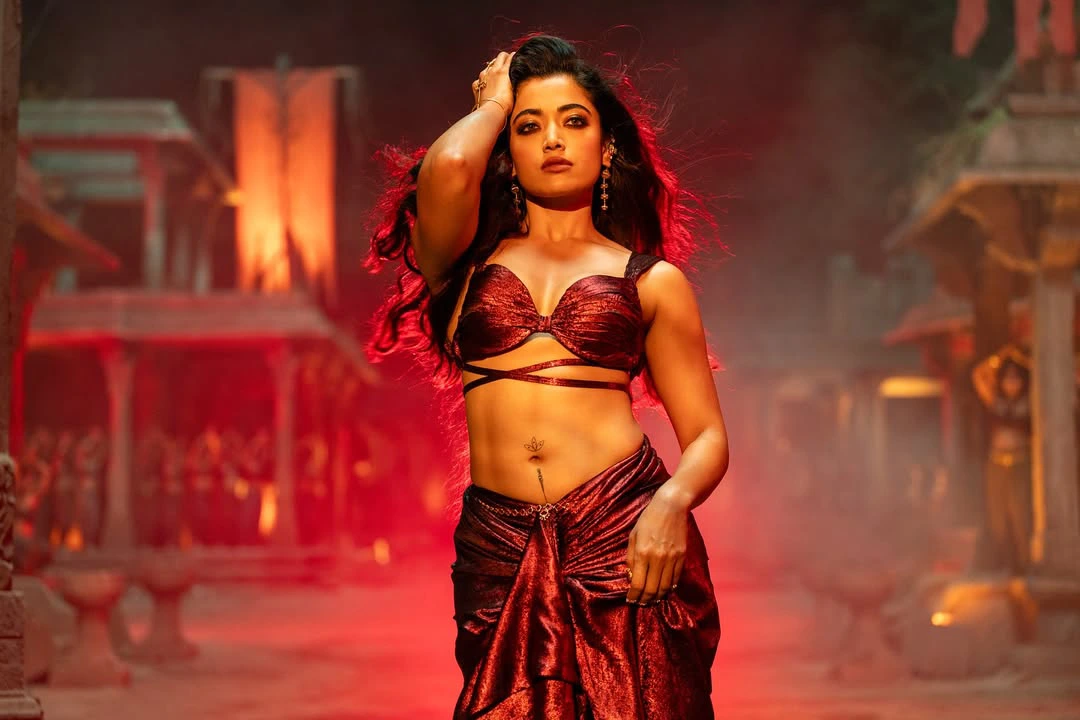Rashmika Mandanna Shares Sizzling Workings Stills from Thamma Movie