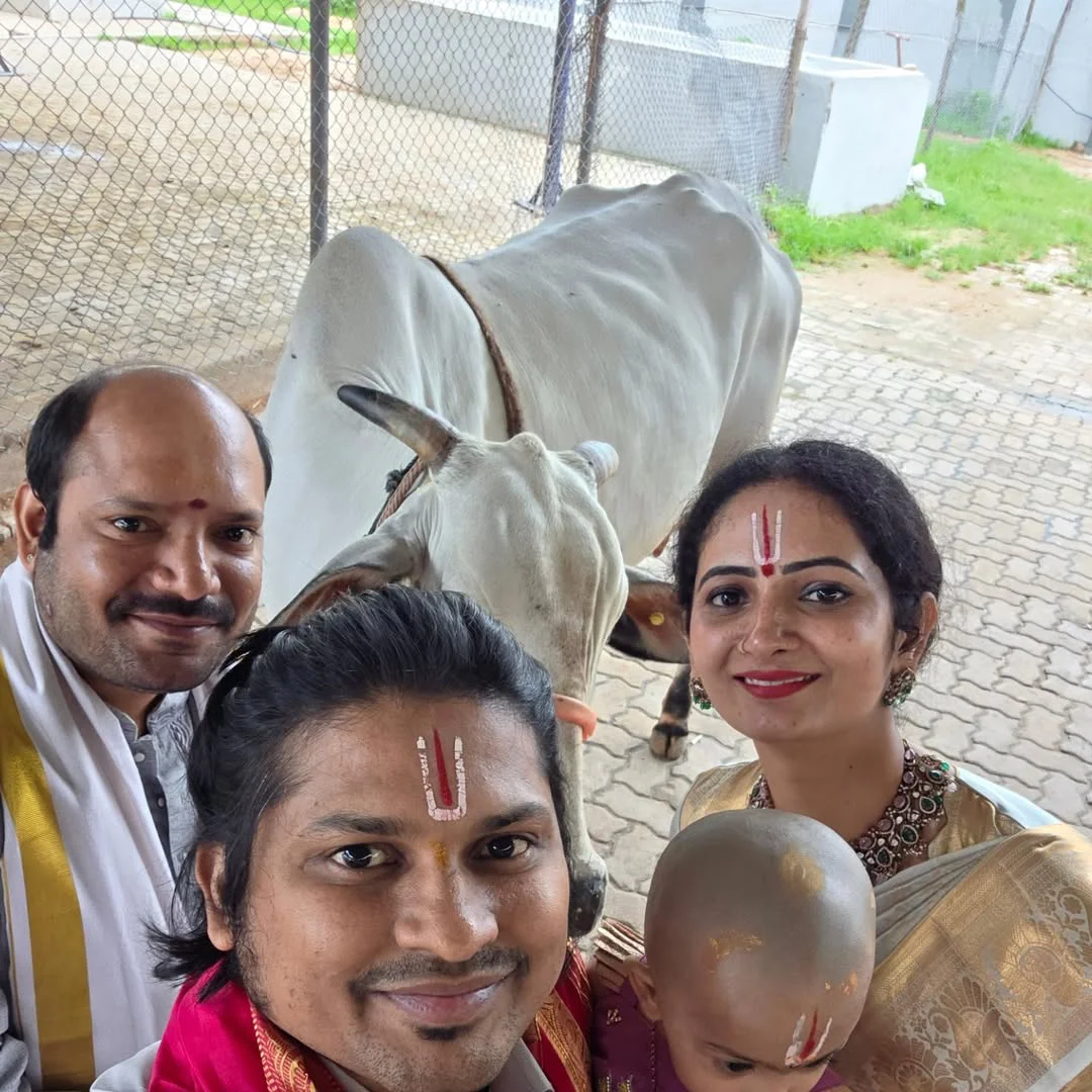 Jabardasth Rocking Rakesh Perform Cow Pooja