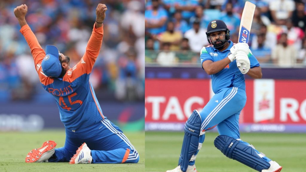 Rohit Sharma becoming just the 5th Indian player to play 500 international matches