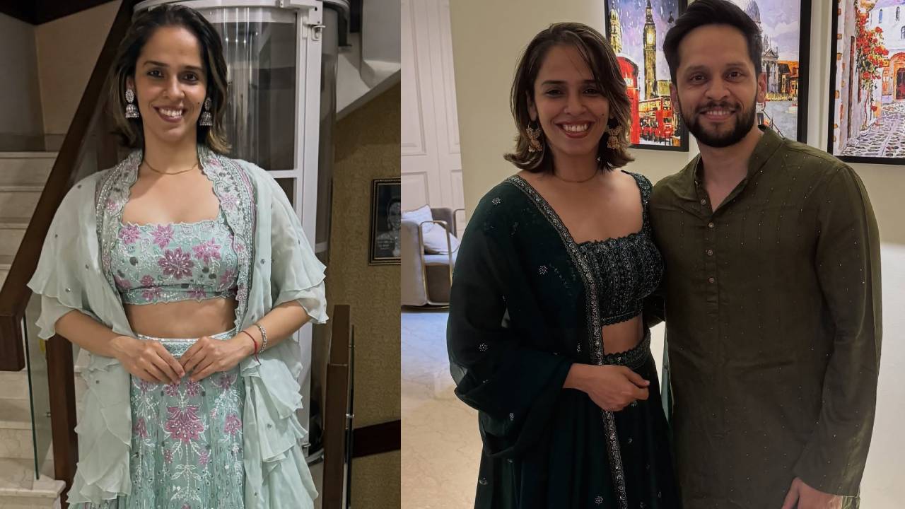 Saina Nehwal : భర్తతో కలిసి బ్యాడ్మింటన్ స్టార్ సైనా నెహ్వాల్ దీపావళి సెలెబ్రేషన్స్.. ఫొటోలు వైరల్..