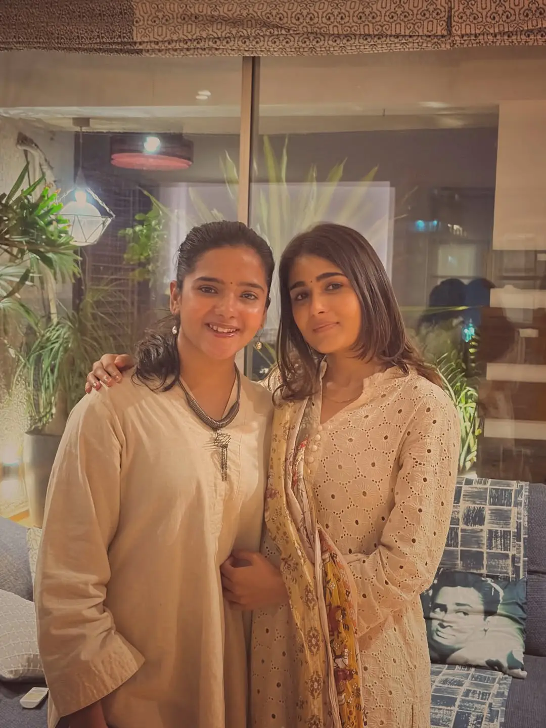 Shalini Pandey shines in a gold-colored dress