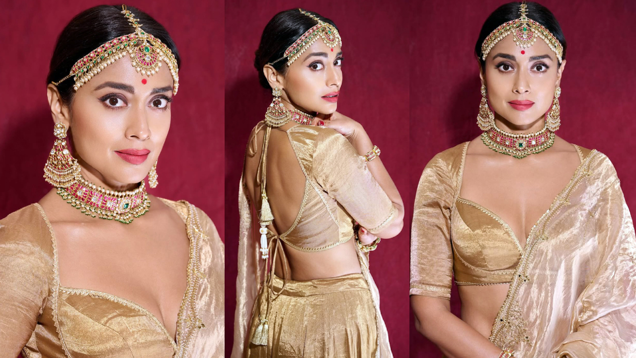 Shriya Saran: దీపావళి పండుగ వేళ శ్రియ ట్రెడిషనల్ లుక్.. ఫోటోలు