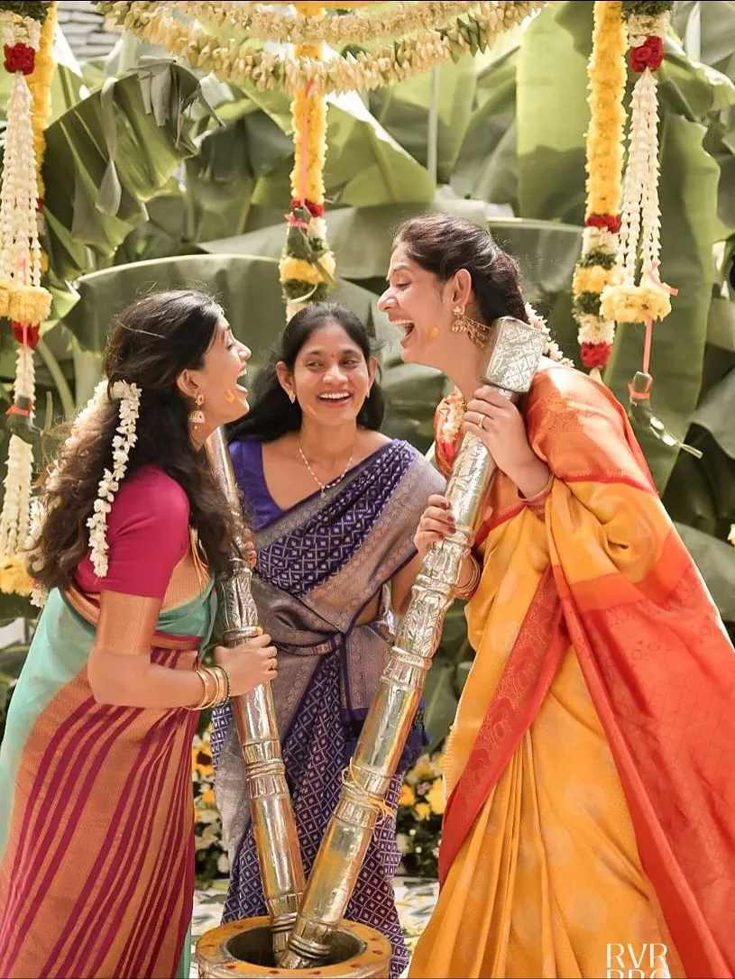 Nara Rohith Love Siree Lella Family Started Wedding Works