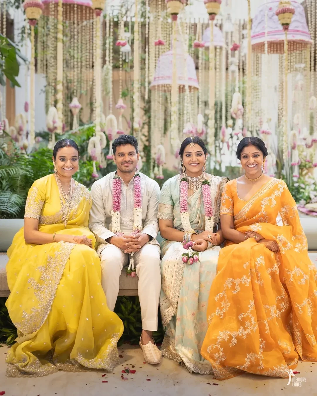 Ashwini Dutt Third Daughter Sravanthi Dutt Engagement