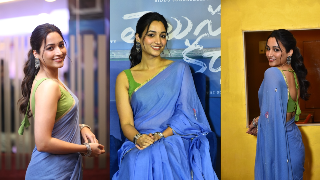 Srinidhi Shetty : చీరకట్టులో సుతిమెత్తని అందాలతో శ్రీనిధి శెట్టి.. ఫొటోలు..