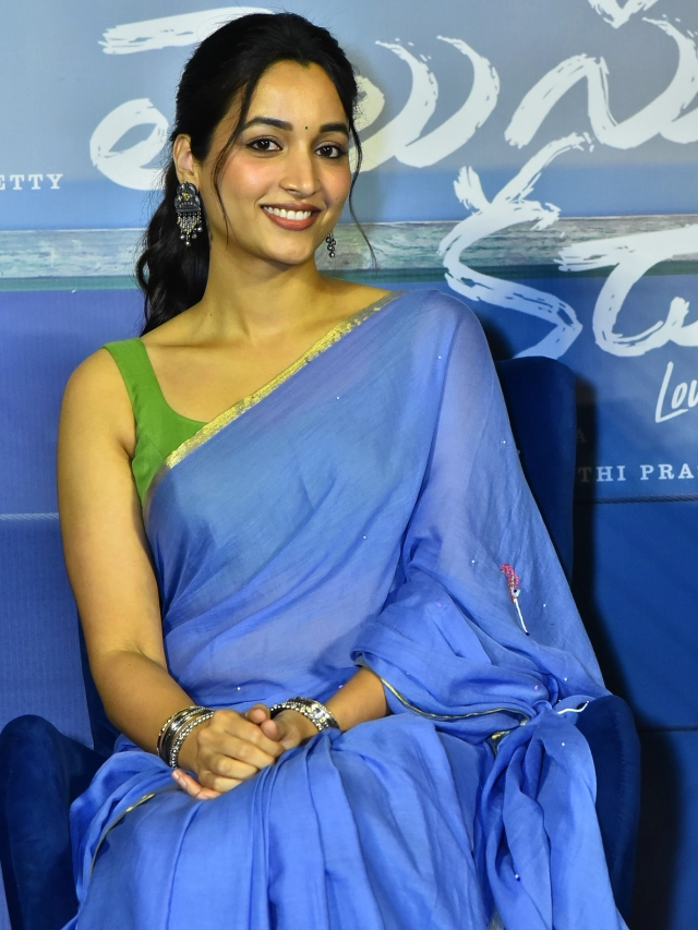 Srinidhi Shetty Stunning Looks in Telusu Kada Trailer Launch Event