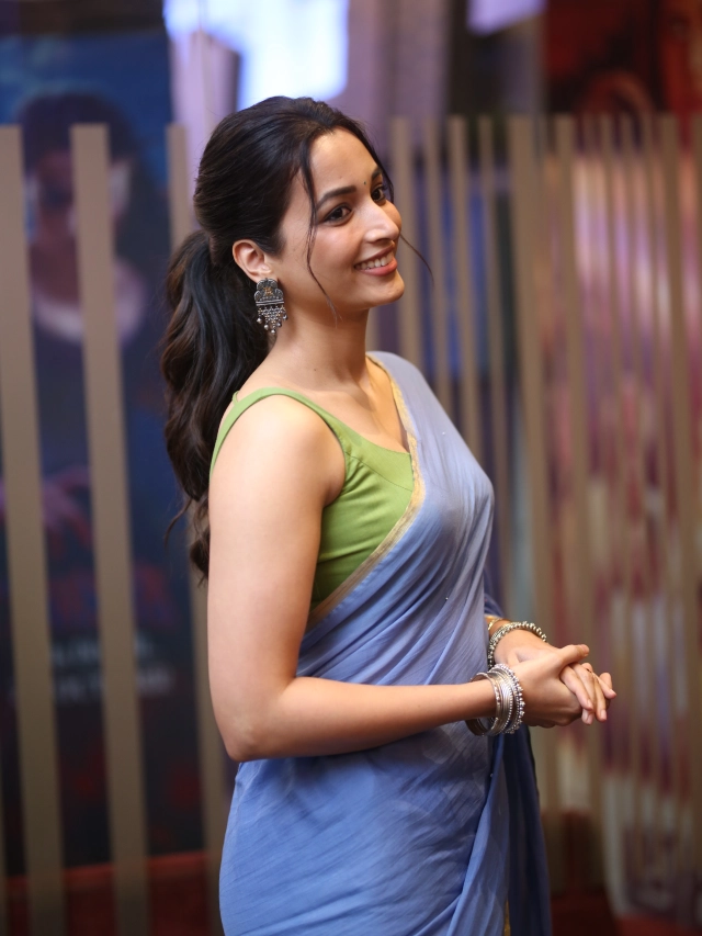 Srinidhi Shetty Stunning Looks in Telusu Kada Trailer Launch Event