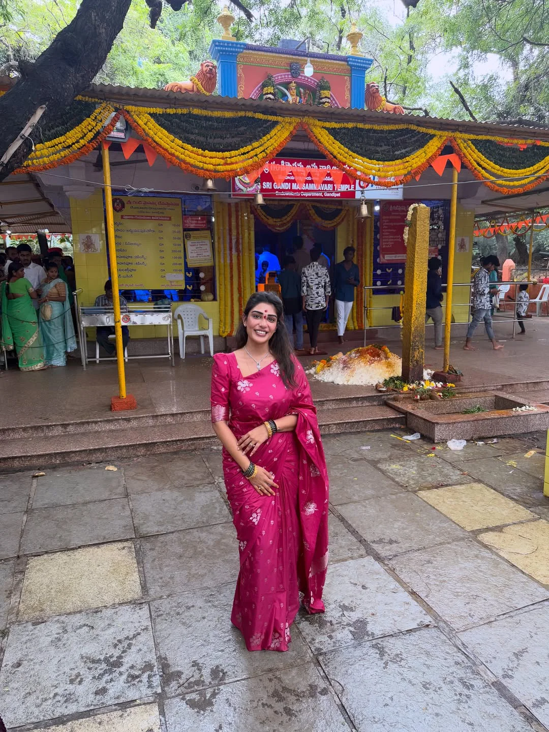 Supritha Dussehra Special Photos