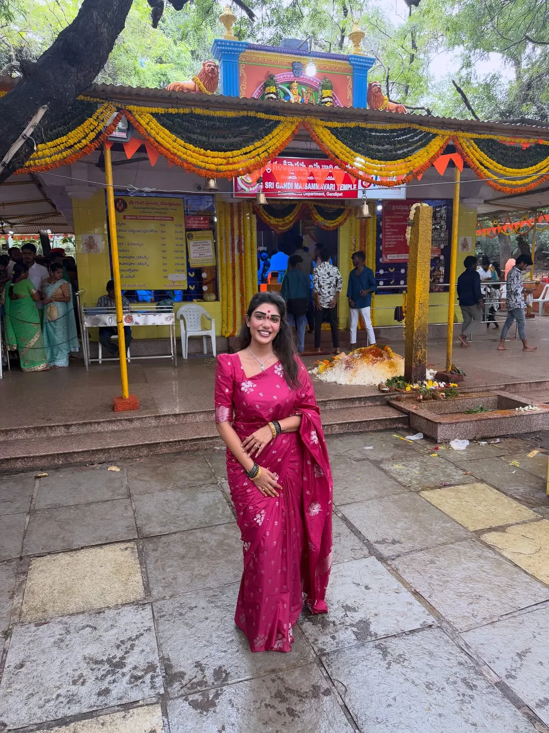 Supritha Dussehra Special Photos