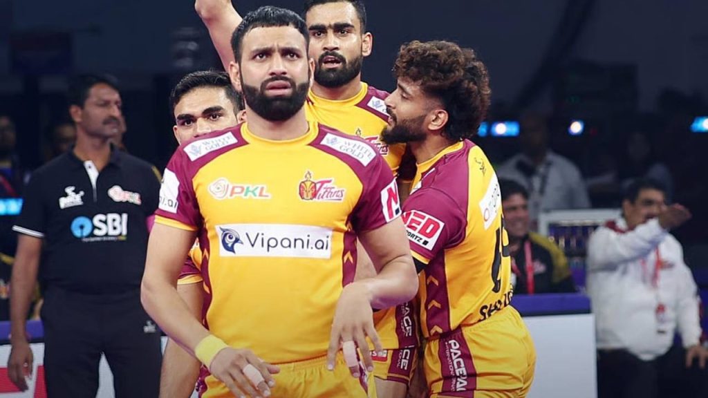 Telugu Titans win 5 consecutive matches in PKL 2025