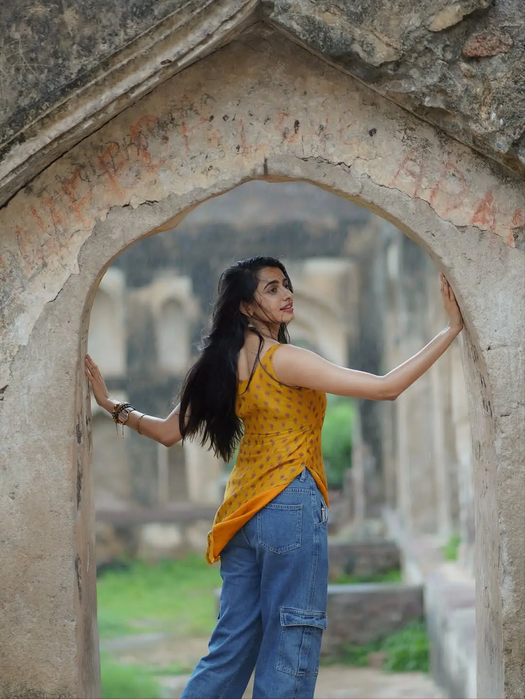 Tollywood heroine Manasa Chowdary latest photoshoot goes viral on social media