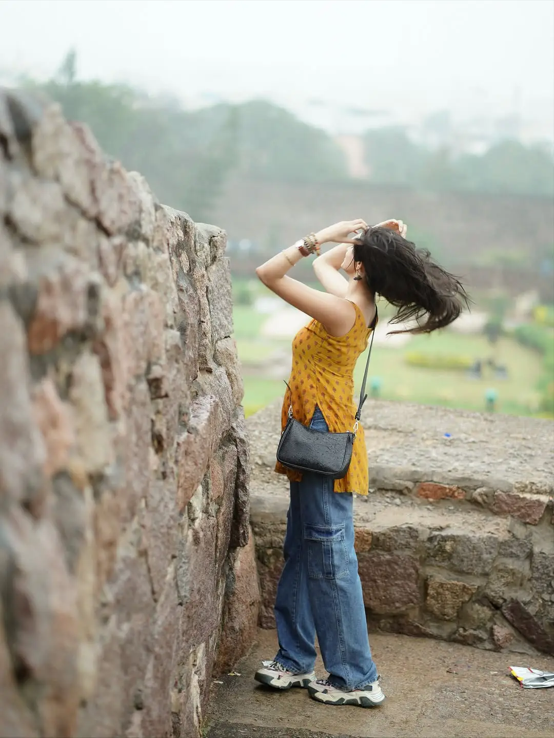 Tollywood heroine Manasa Chowdary latest photoshoot goes viral on social media