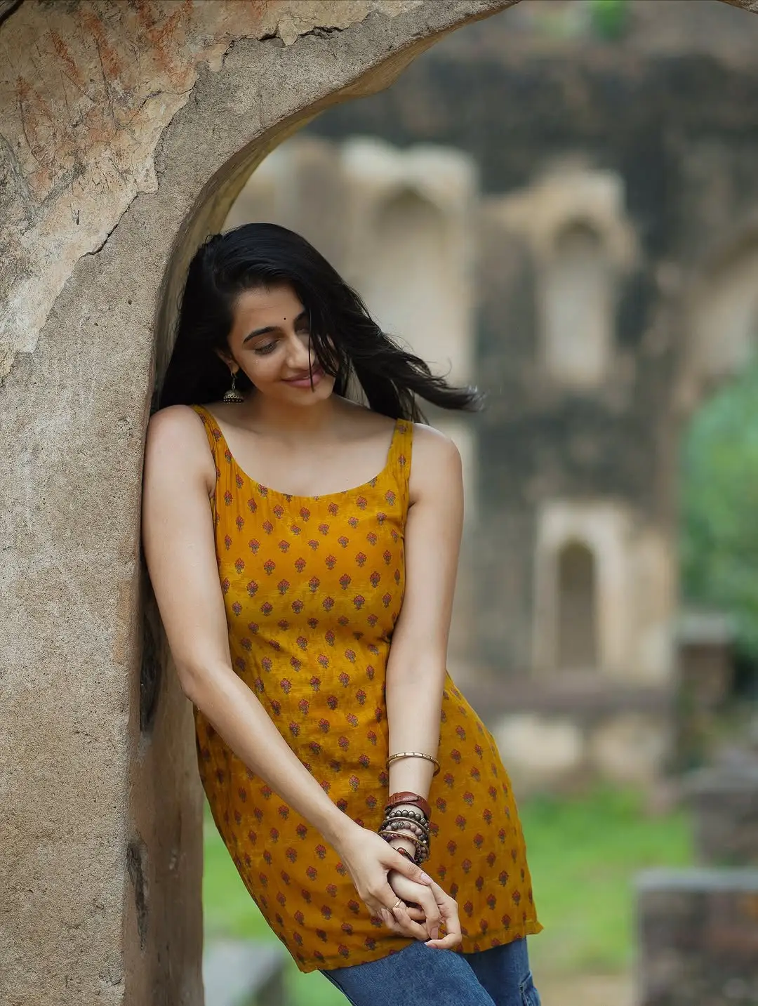 Tollywood heroine Manasa Chowdary latest photoshoot goes viral on social media