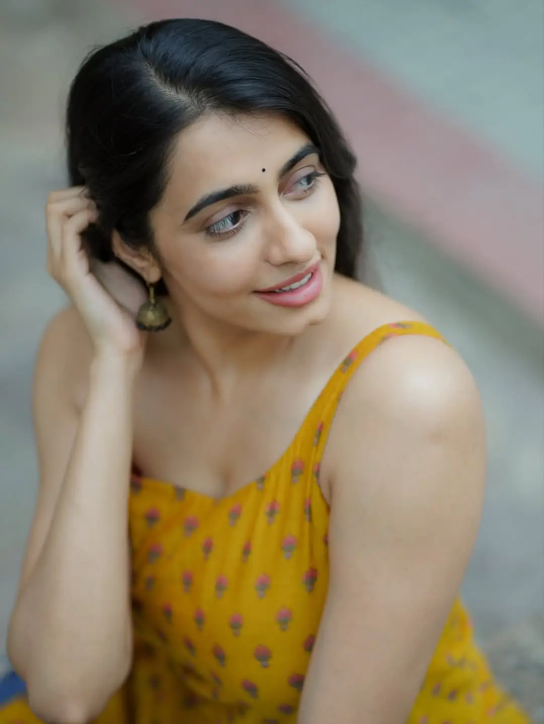 Tollywood heroine Manasa Chowdary latest photoshoot goes viral on social media