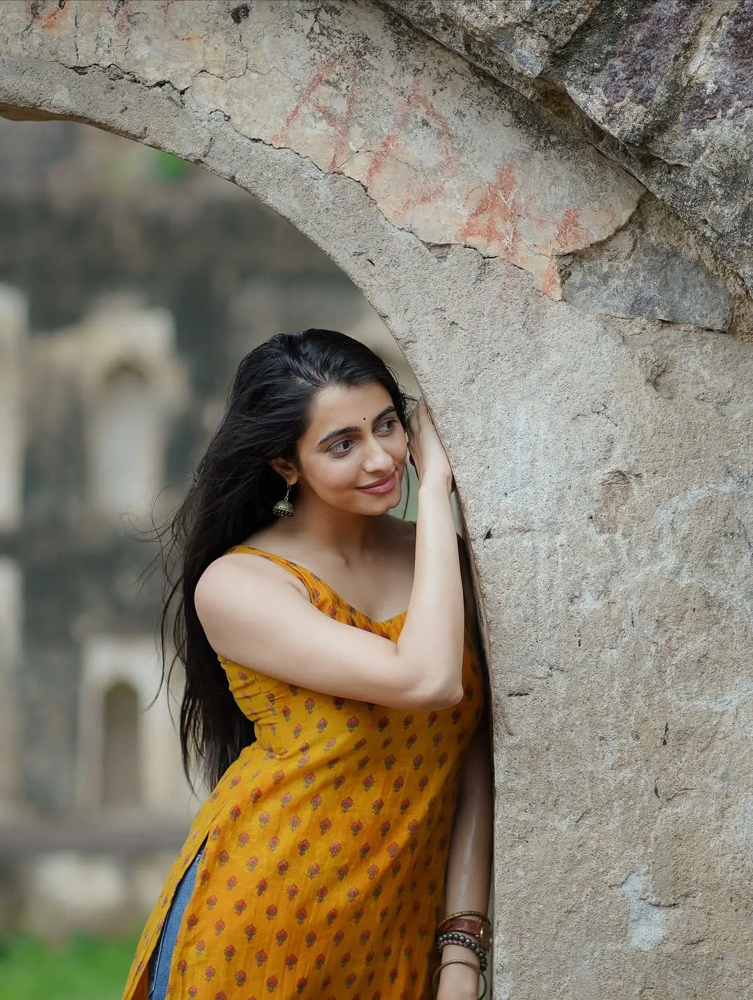 Tollywood heroine Manasa Chowdary latest photoshoot goes viral on social media